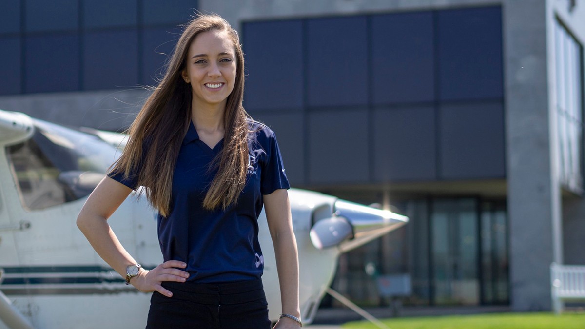 BTAS Aviation student